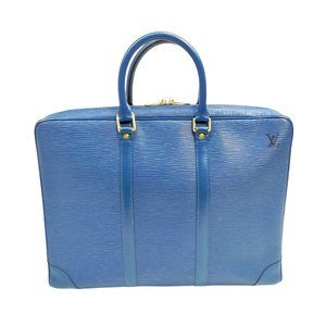 Authentic Louis Vuitton Business Bag Porte-Documents Voyage Used LV Handbag Vint